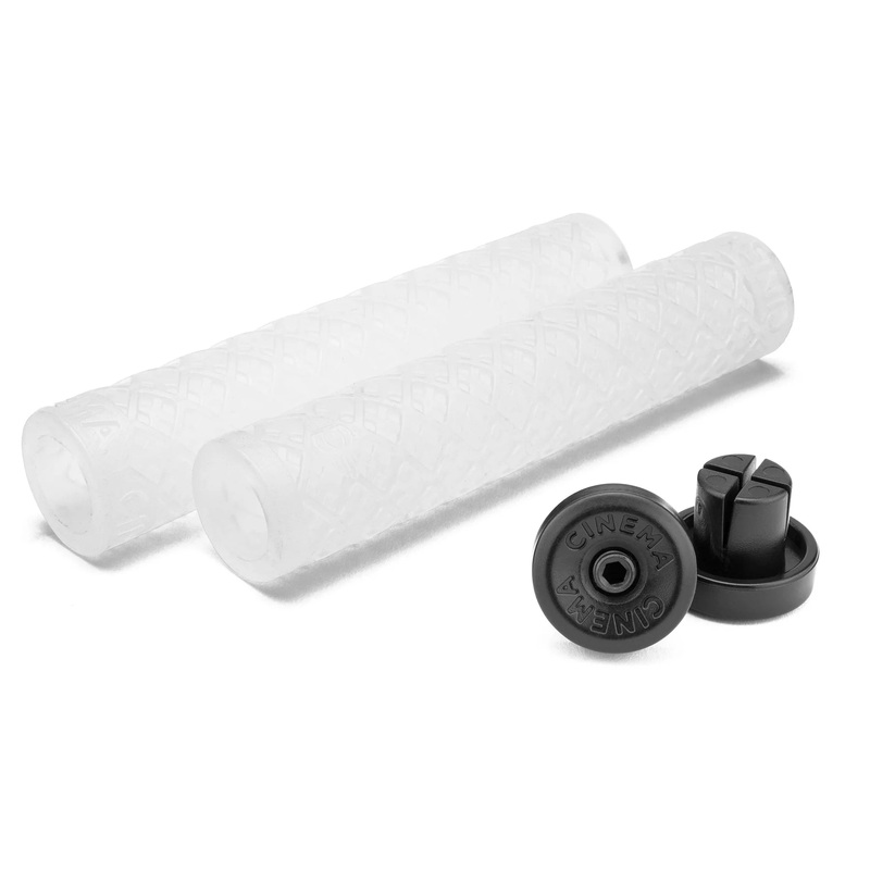 Cinema BMX Interlace Grips – Clear