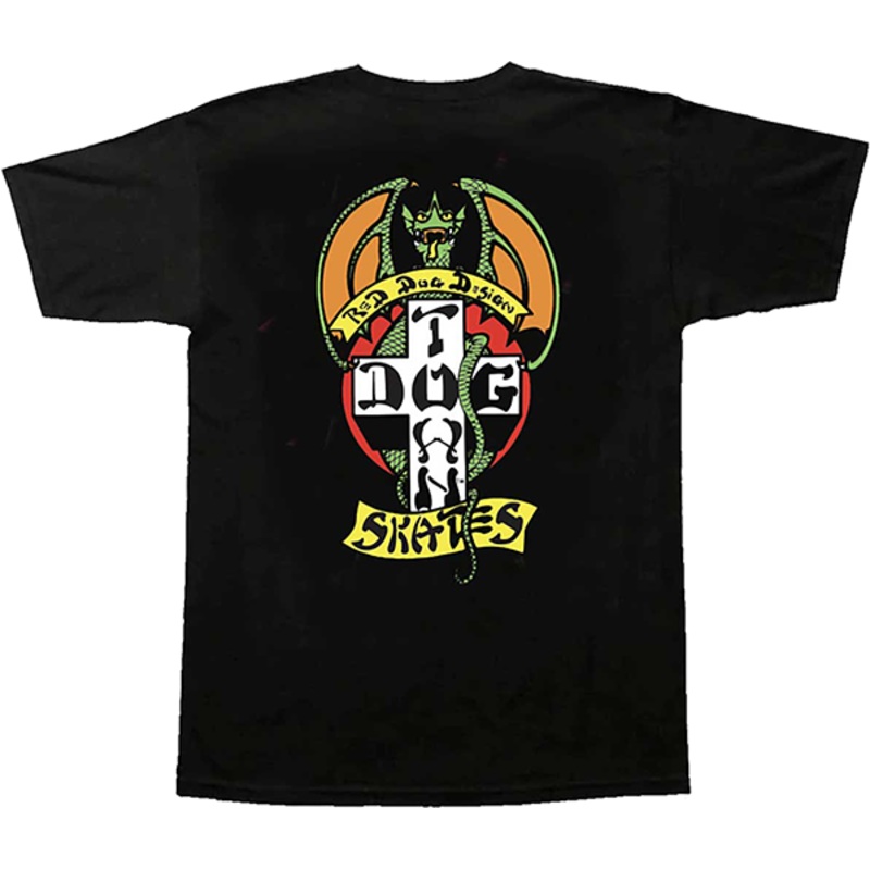 DOGTOWN RED DOG SS BLACK S