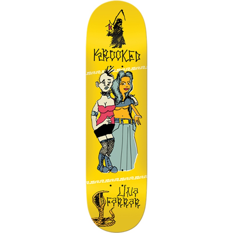 KRK FARRAR PUNX DECK TF YELLOW 8.38″