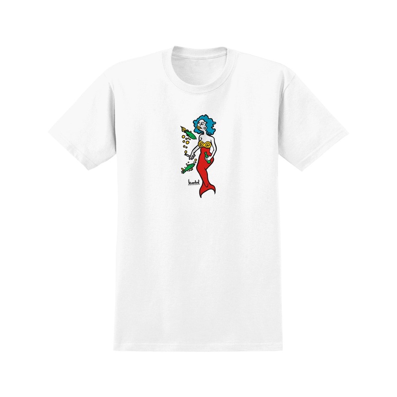 Krooked Mermaid T-Shirt S White/Multi