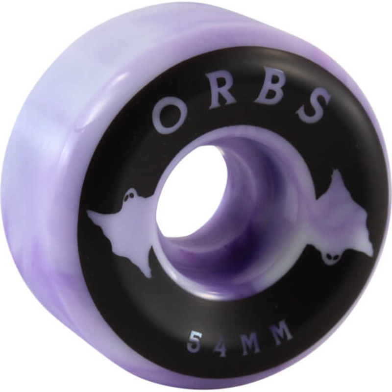 ORBS WHEELS – SPECTERS 99A (54MM) SWIRLS PURPLE/WHITE 54MM