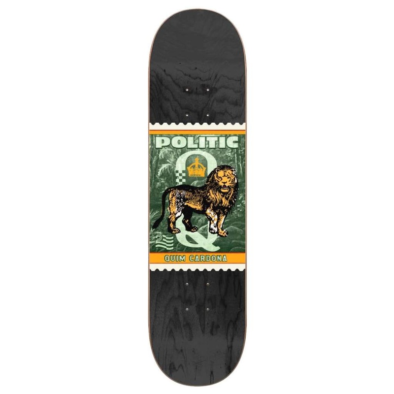 POLITIC DECK – CARDONA STAMP (8.38″) 8.38″