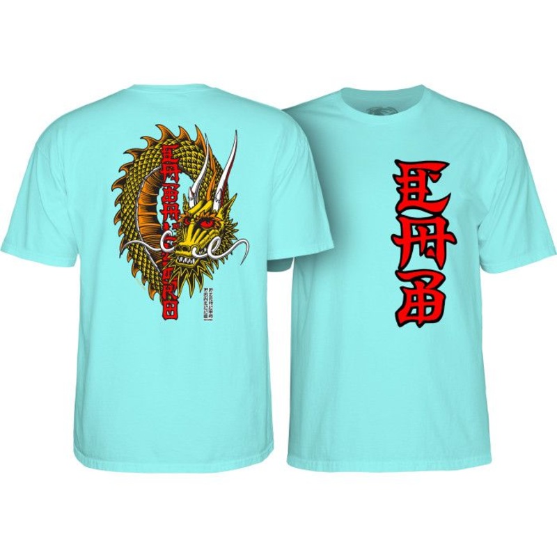 POWELL PERALTA CAB BAN THIS T-SHIRT CELADON SMALL