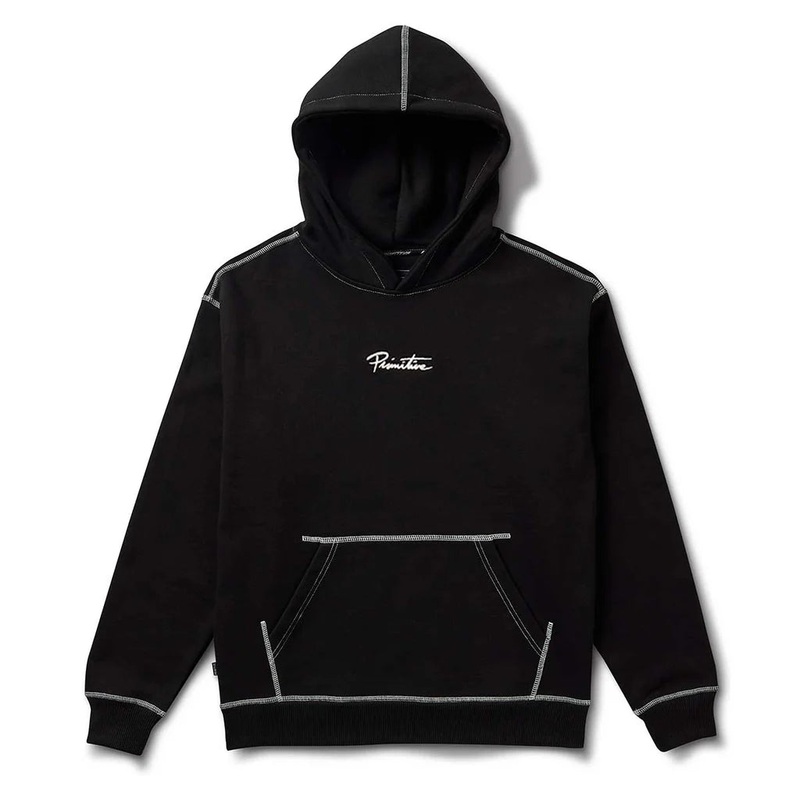 Primitive Contra Black Hooded Sweatshirt S