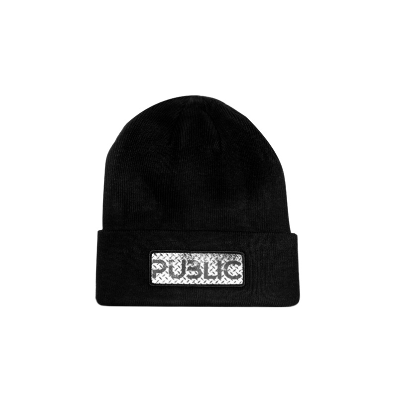PUBLIC OFFICE BEANIE – BLACK