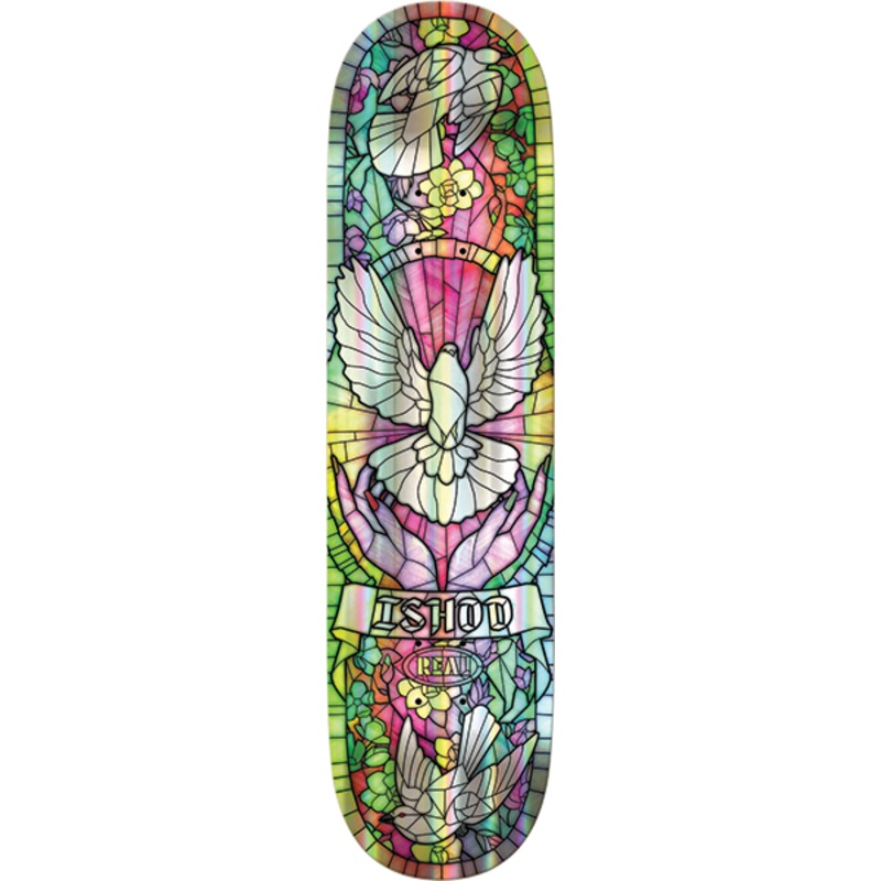 REAL WAIR HOLO CATHEDRAL DECK TT RAINBOW FOIL 8.5″