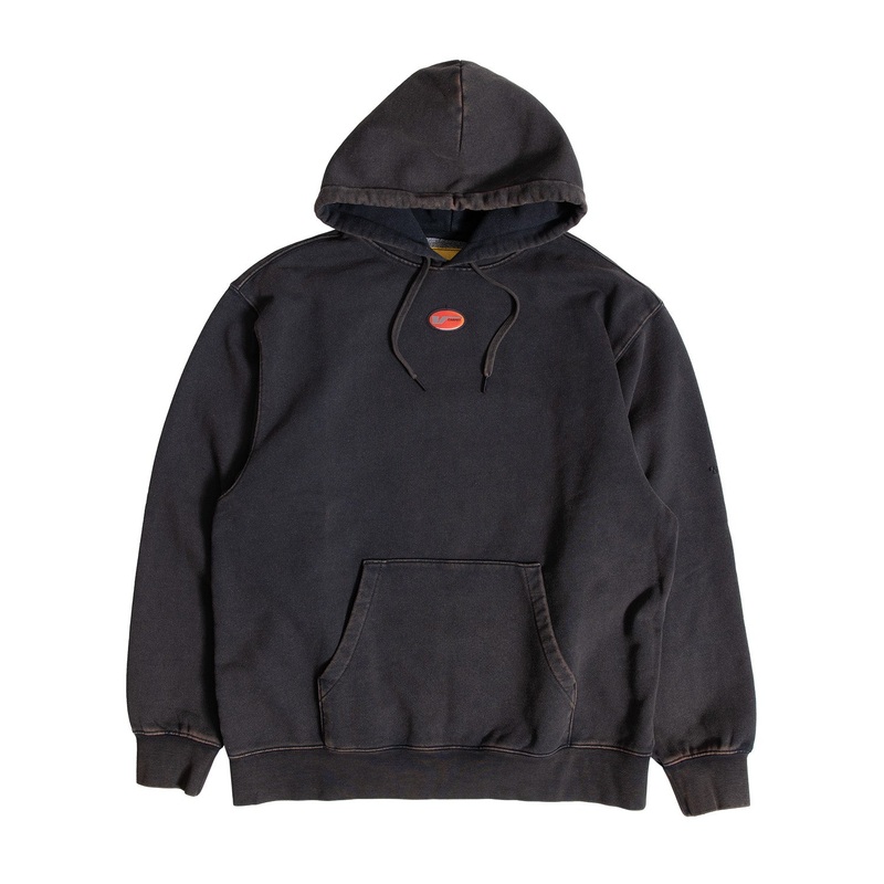 Vans X Carpet Baggy Hooded Sweatshirt M Black