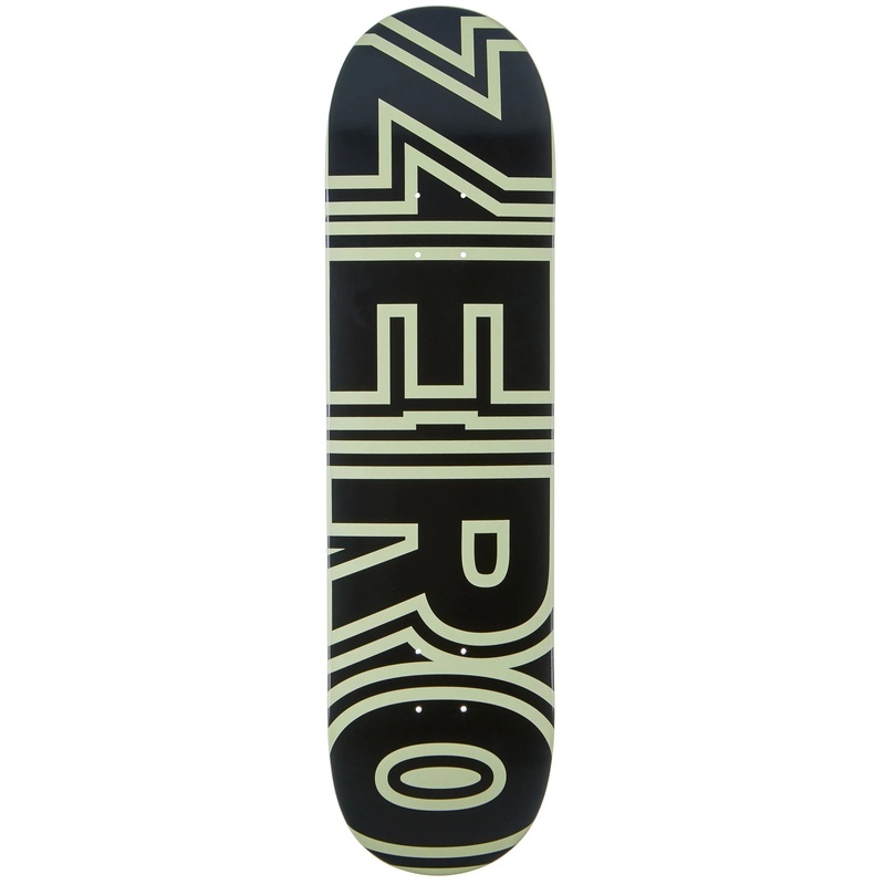 ZERO DECK BOLD GLOW IN THE DARK (8″) 8″