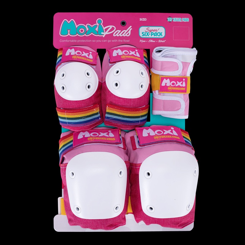 187 Adult Six Pack Pad Set – Moxi – Pink XS