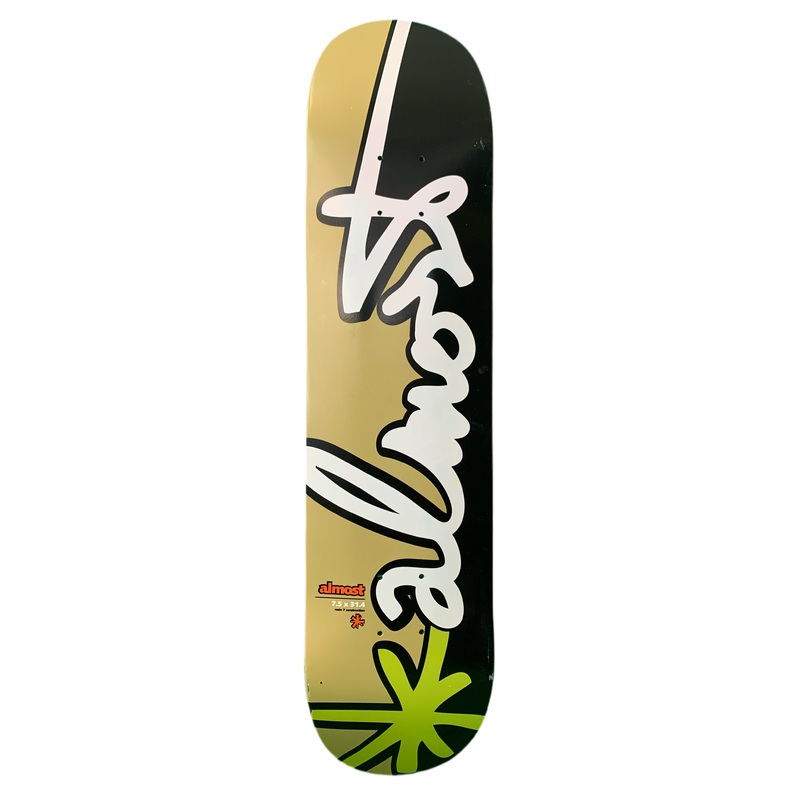Almost Logo Olive/Green 7.5″ Classic Skateboard Deck