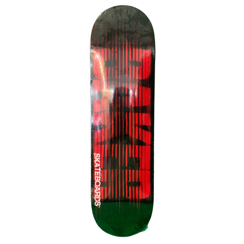 Baker Static Black/Red 8″ Classic Skateboard Deck
