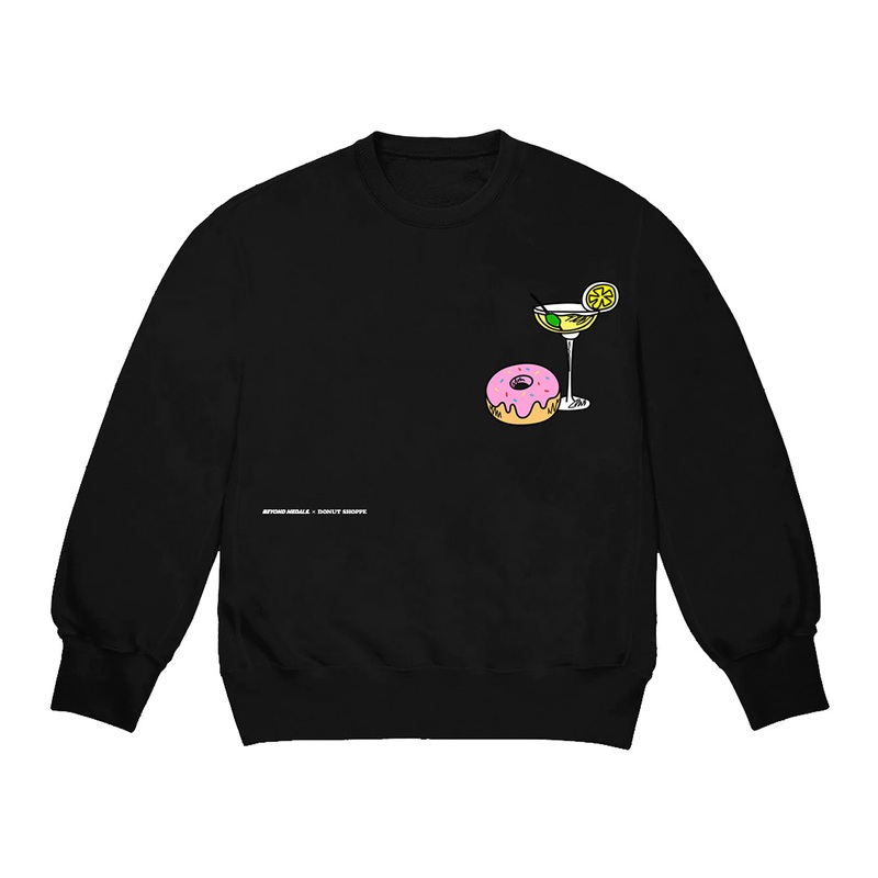 BM X DS CREWNECK BLACK SMALL BLACK