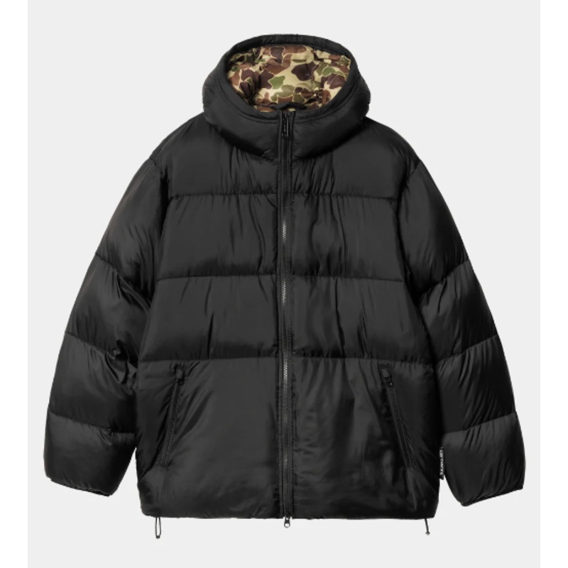 Carhartt WIP Toronto Jacket – Black/Camo Duck Small