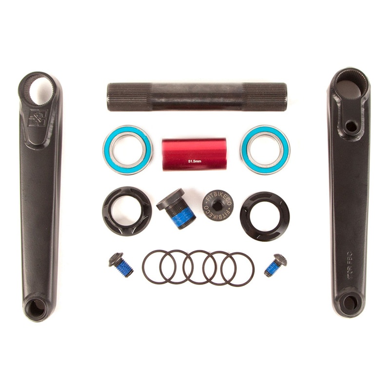 Fit Bike Blunt 24mm Cranks 175mm – Black