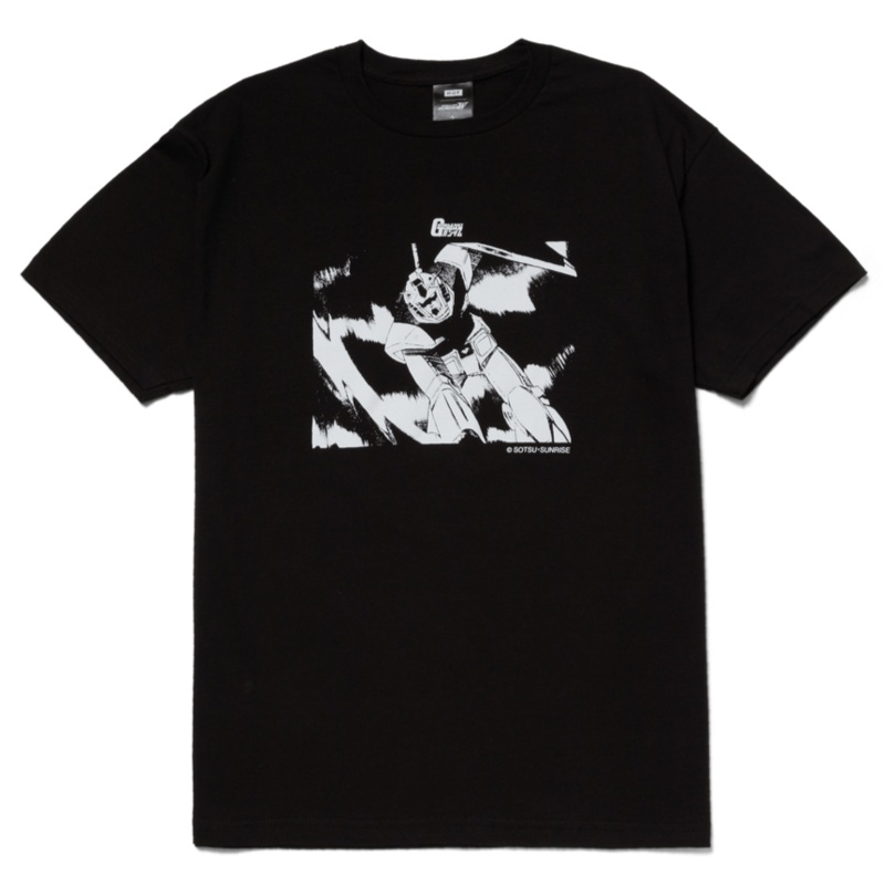 HUF X GUNDAM RISING T-SHIRT BLACK MEDIUM