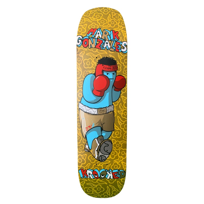 Krooked Mark Gonzales Chavo Boxer 8″ Classic Skateboard