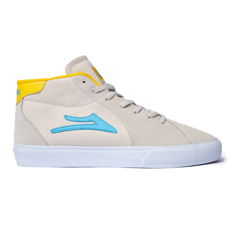 Lakai Shoes Flaco II Mid – Cream Suede 9 Tan