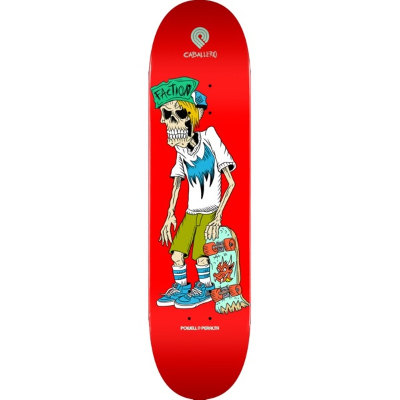 POWELL-PERALTA DECK – FLIGHT TECHNOLOGY CABALLERO FACTION (8.25″) 8.25″
