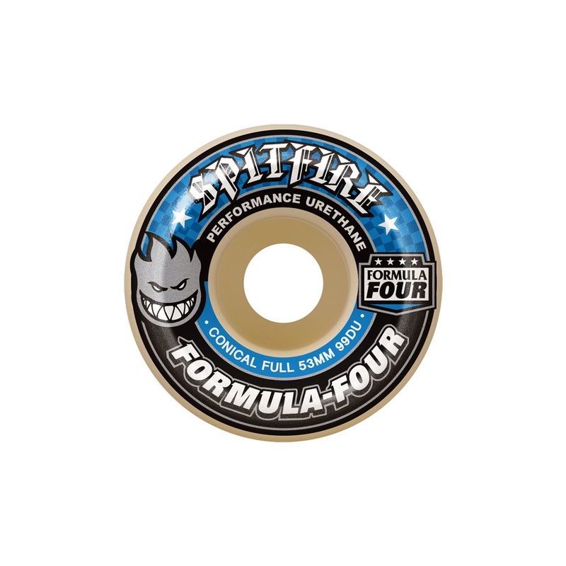 Spitfire Formula Four Conical Full Wheel 99DU 50mm Natural