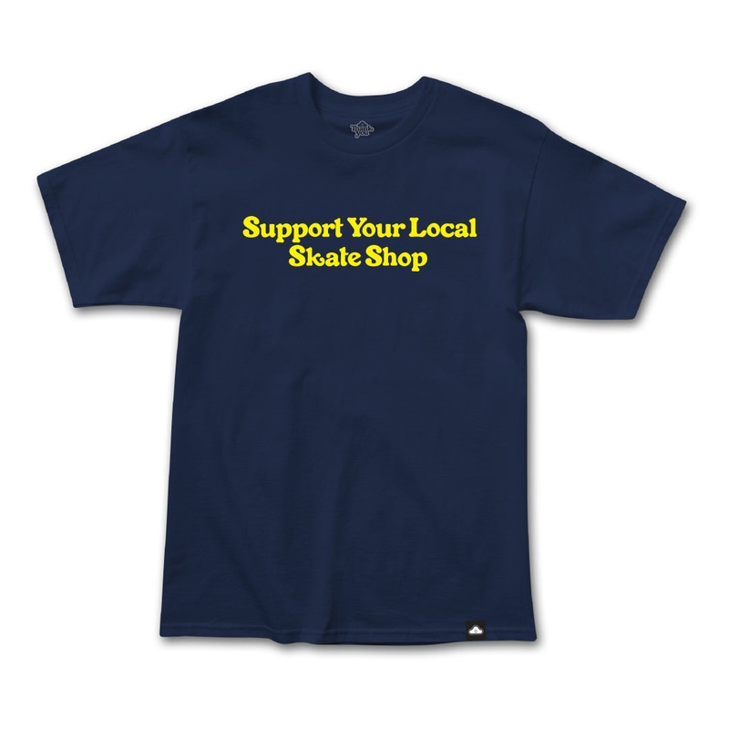 Support Tee NAVY SMALL