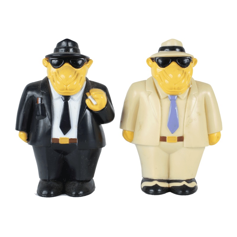 Vintage Joe Cool Camel Cigarettes Salt & Pepper Shakers Japan 1993