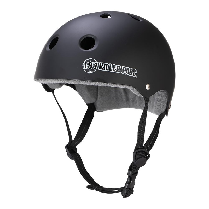 187 KILLER PADS – PRO HELMET MATTE BLACK SMALL