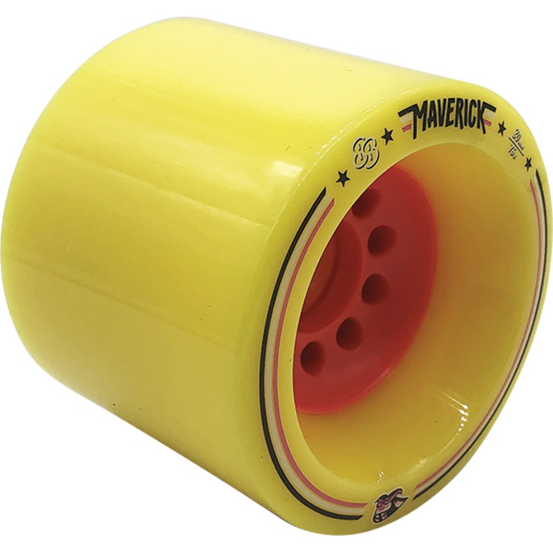 88 WHEELS MAVERICK YELLOW/PINK 80mm 76A