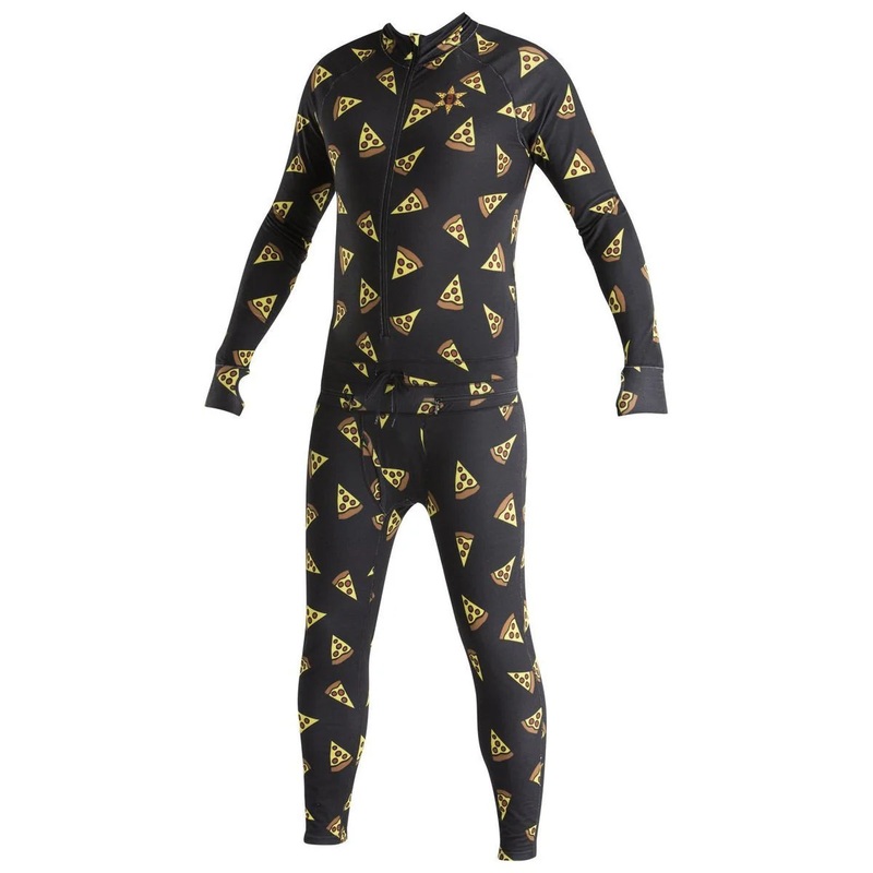 Airblaster Mens Hoodless Ninja Suit Pizza XS