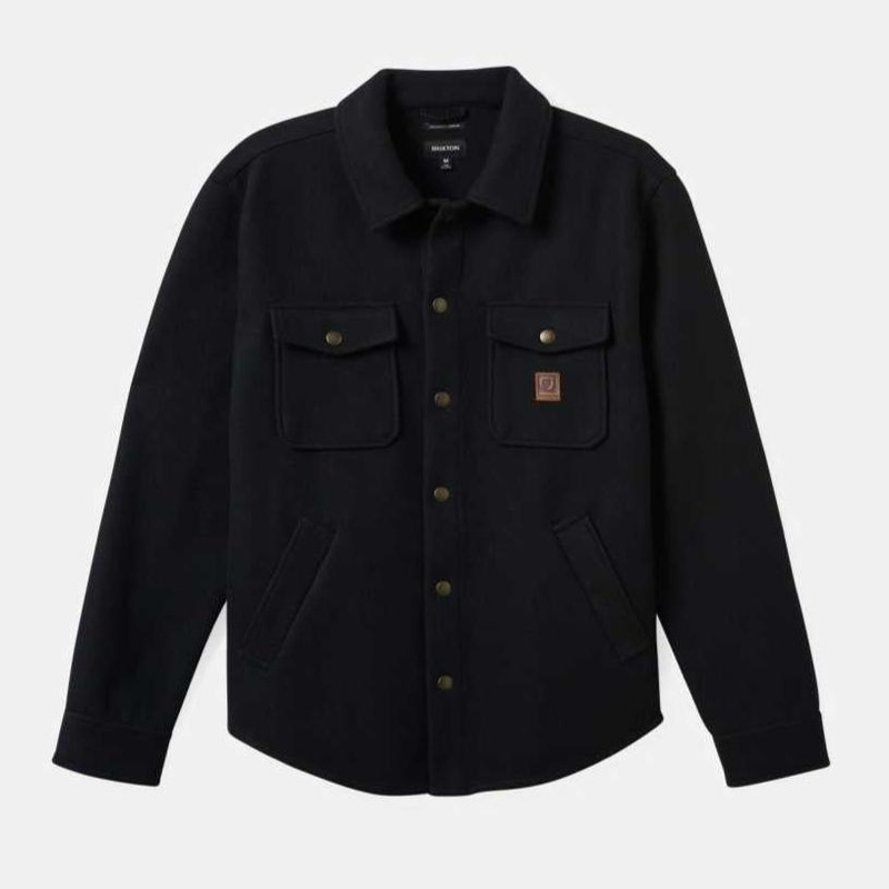 BRIXTON DURHAM FELT STRETCH JACKET BLACK SMALL