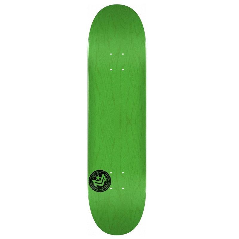 Mini Logo Chevron Stamp 2 Skateboard Deck 291 – 7.75″ Green