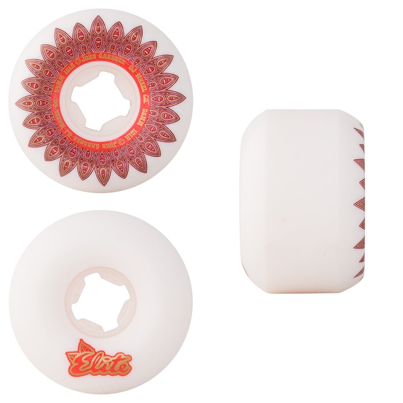 OJs Gardner Elite Mini Combo 101A Wheels – Wht/Gold 56mm