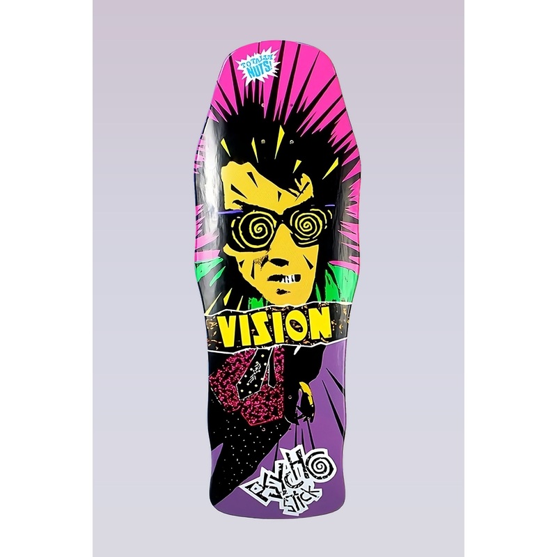 Original Psycho Stick – Skateboard Deck – 10″X30″ – Purple