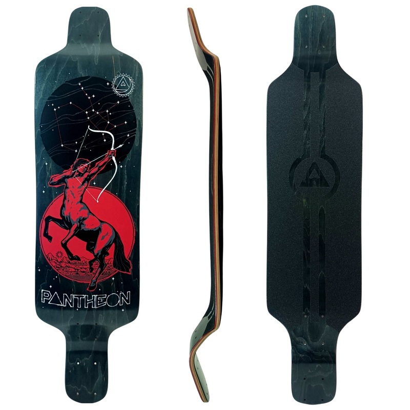 Pantheon: Supersonic LDP Longboard Skateboard Deck 7-Ply Sagittarius