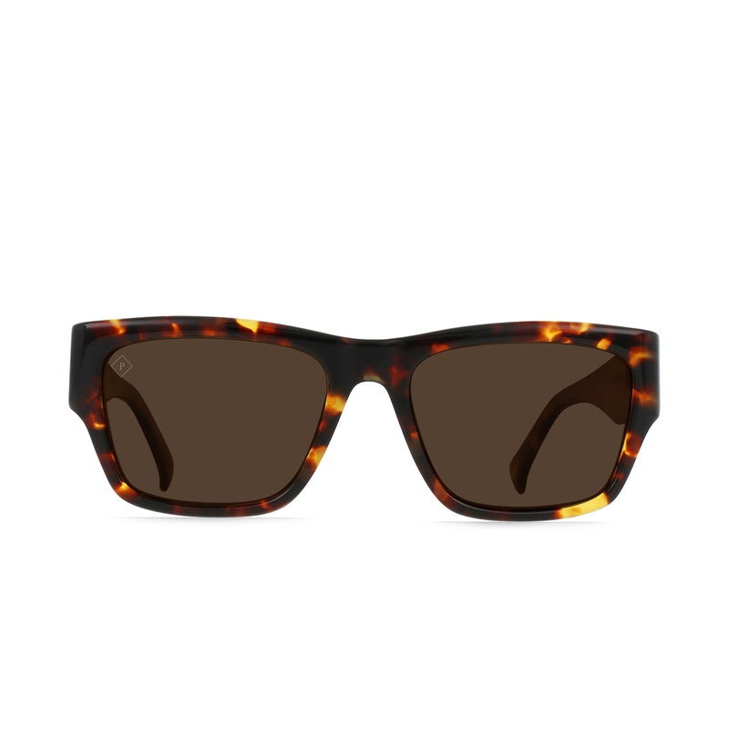 Rufio – RAEN Mens Sunglasses Scout Tortoise / Vibrant Brown Polarized