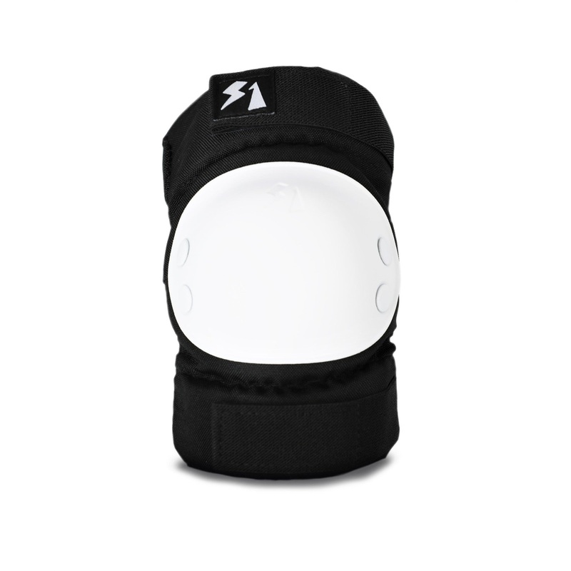 S1 Park Elbow Pads – Black/White Small