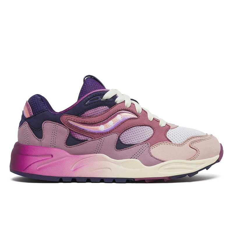 Saucony Grid Shadow 2 Summer Solstice Lilac/Blue M8.5/W10