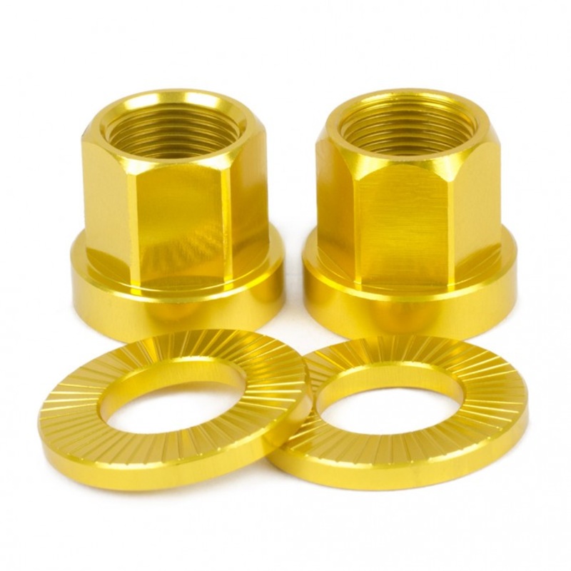 Shadow Conspiracy Featherweight Alloy Axle Nuts 14mm – Gold