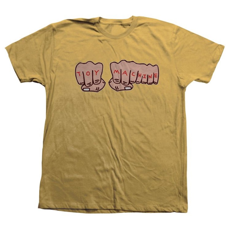 TOY MACHINE – FISTS T-SHIRT GINGER SMALL