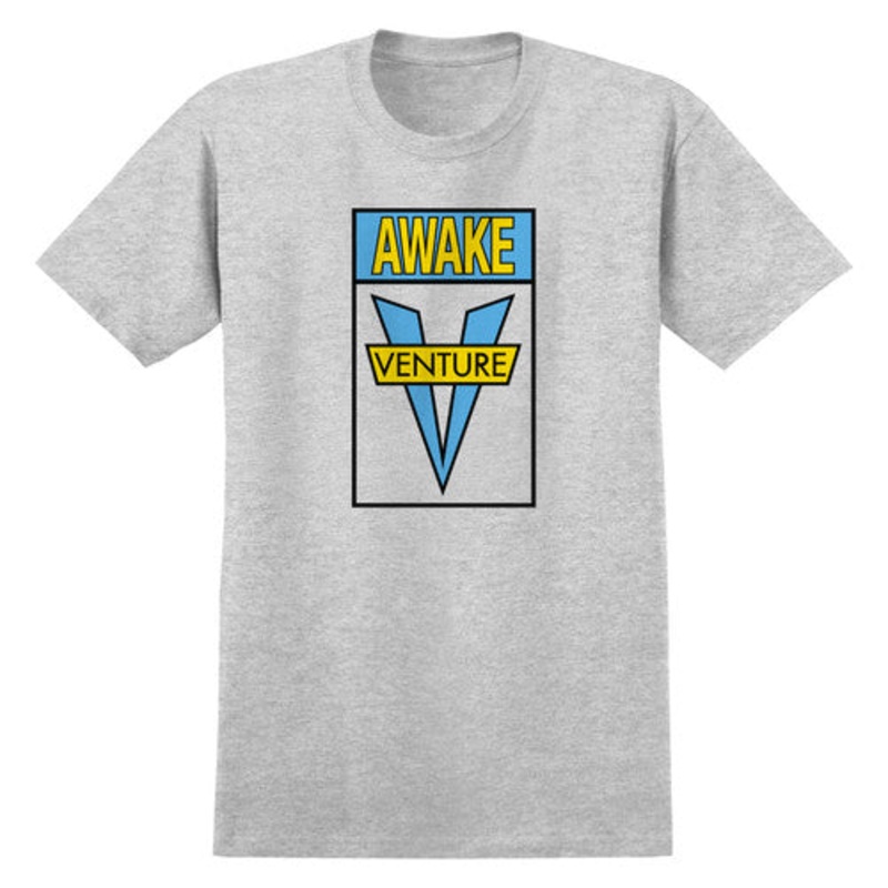VENTURE AWAKE T-SHIRT ATHLETIC GREY MEDIUM
