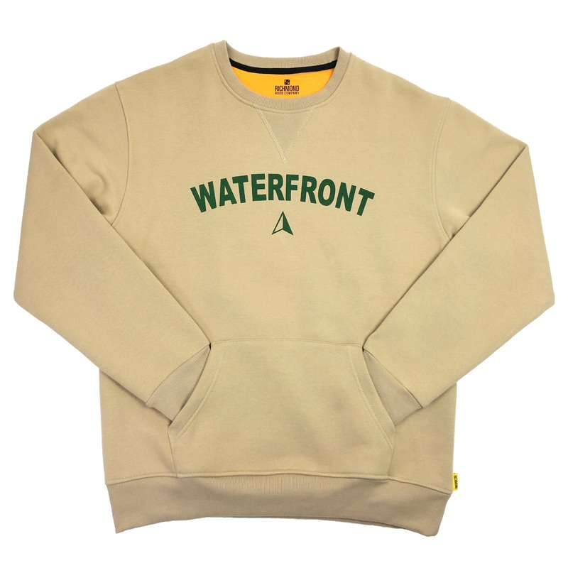 Waterfront Crewneck – Khaki – RHC Small