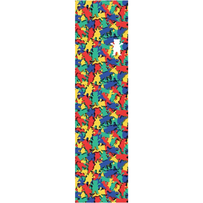Grizzly Pattern Fill OG Bear Single Sheet Griptape – 9″x33″
