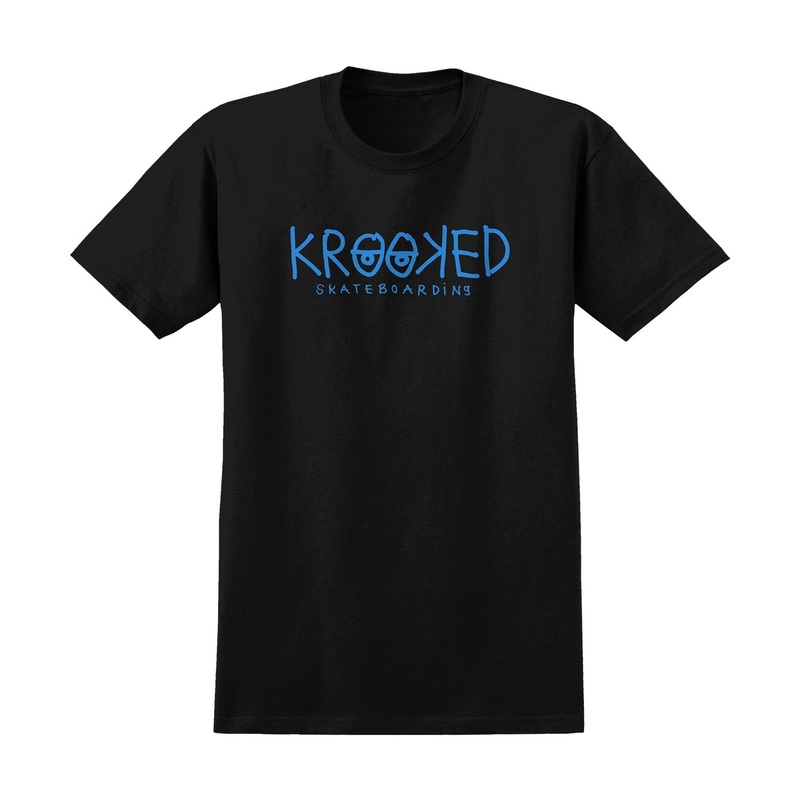 Krooked Krooked Eyes T-Shirt S Black/Blue