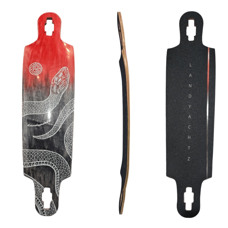 Landyachtz: Drop Cat 38″ Python Longboard Deck