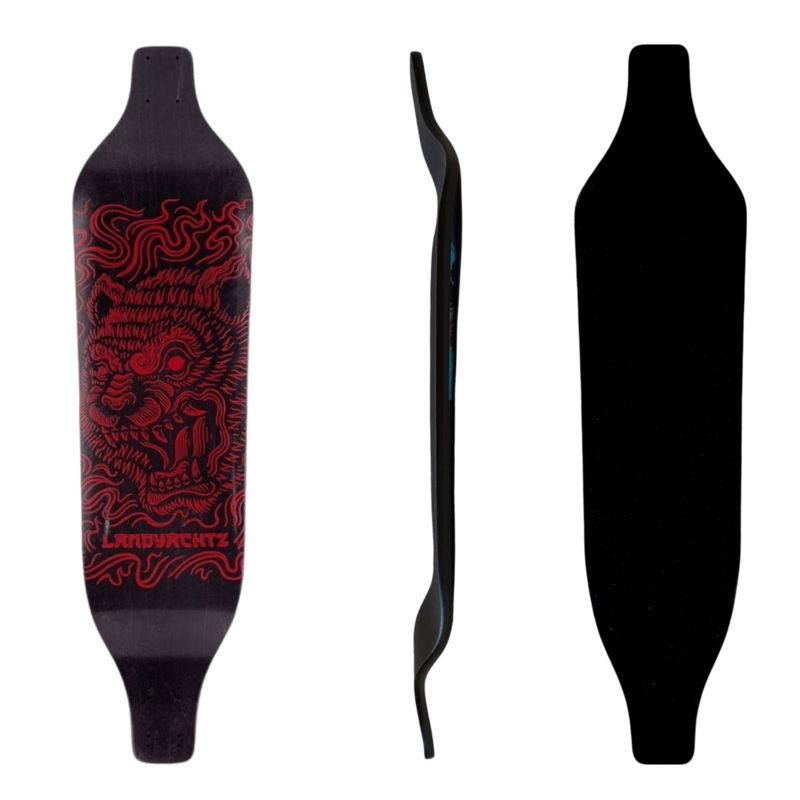 Landyachtz: EVO Bear 40″ Longboard Skateboard Deck