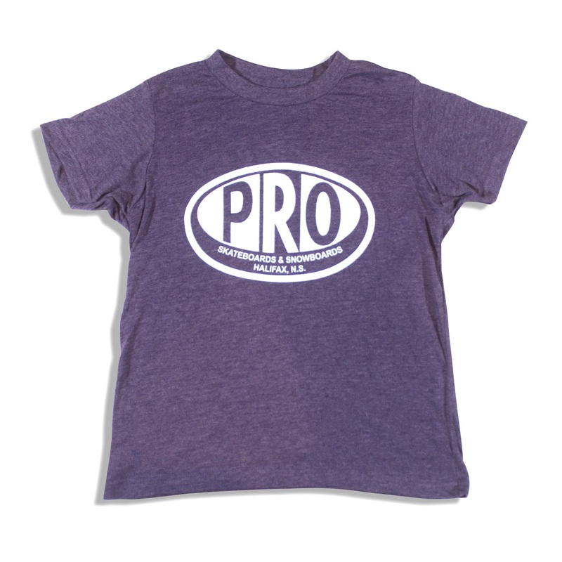 Pro Skates Youth T-Shirt – Violet X-Small