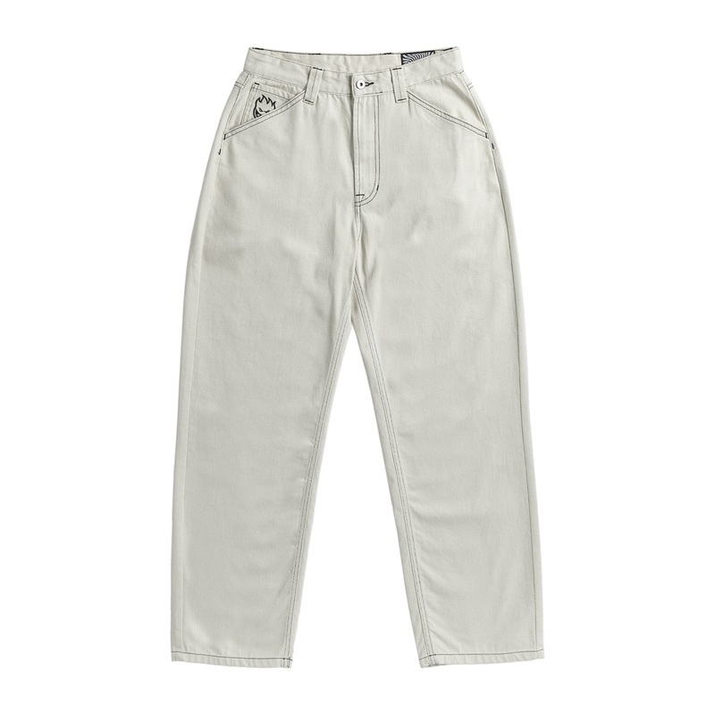 Spitfire Bighead Denim Pants S Natural/Black