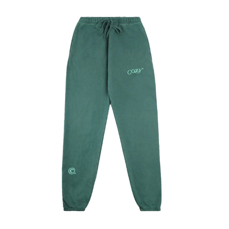 Cozy Lux Sweatpant Washed Kelp Small