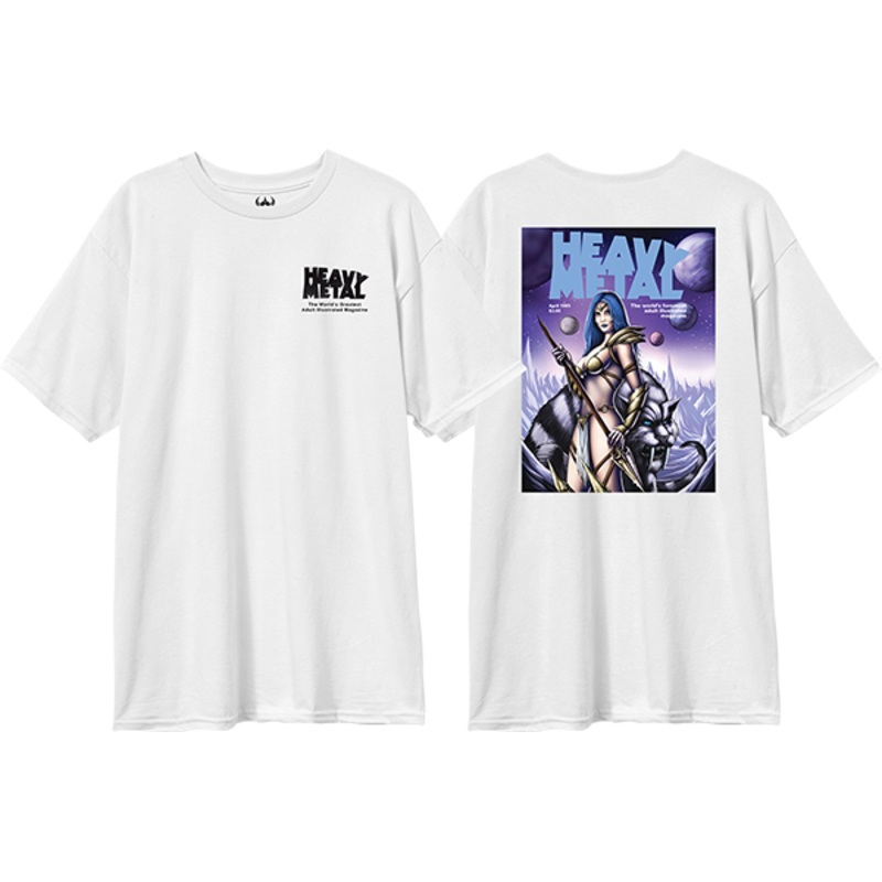 DAR HEAVY METAL MAG 1 SS WHITE S