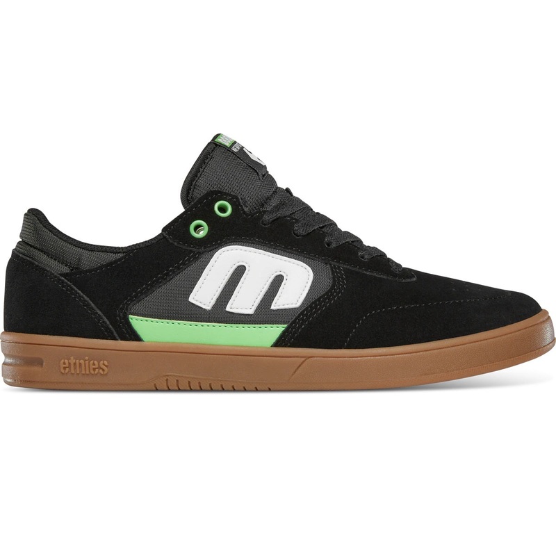 Etnies Shoes Windrow x Doomed – Black/Green/Gum 9 Black