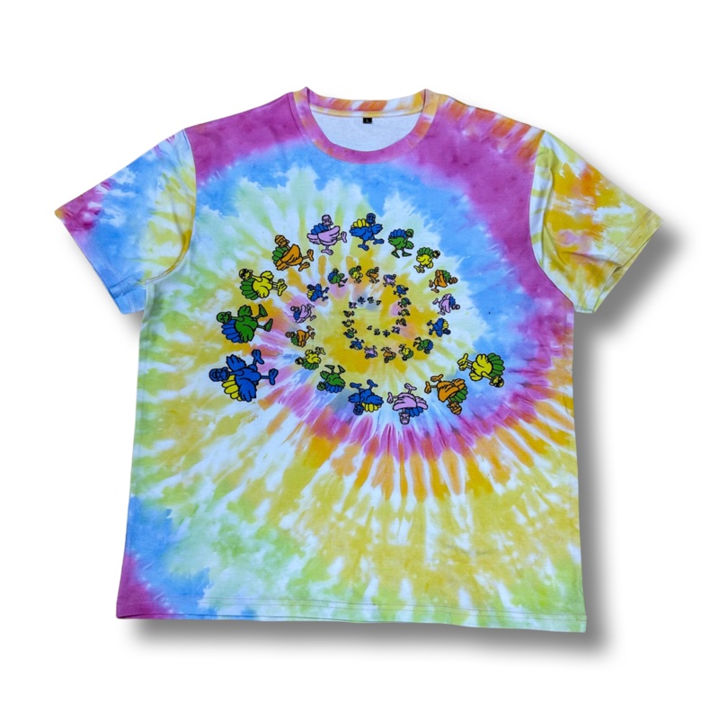 Grateful Turkeys Tye Dye T Small